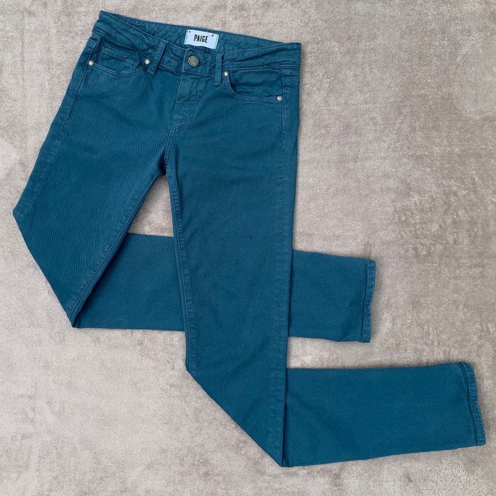 Paige Skyline Low Rise Ankle Skinny Jeans Sz26 - Picture 2 of 14